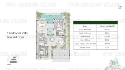 House / villa for sale 745 sqm in Dubai - foto 13