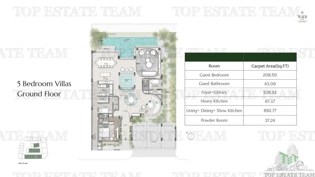 House / villa for sale 745 sqm in Dubai - foto 13