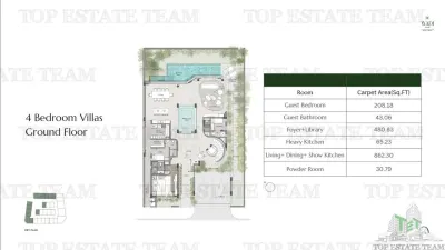 House / villa for sale 608 sqm in Dubai - foto 12