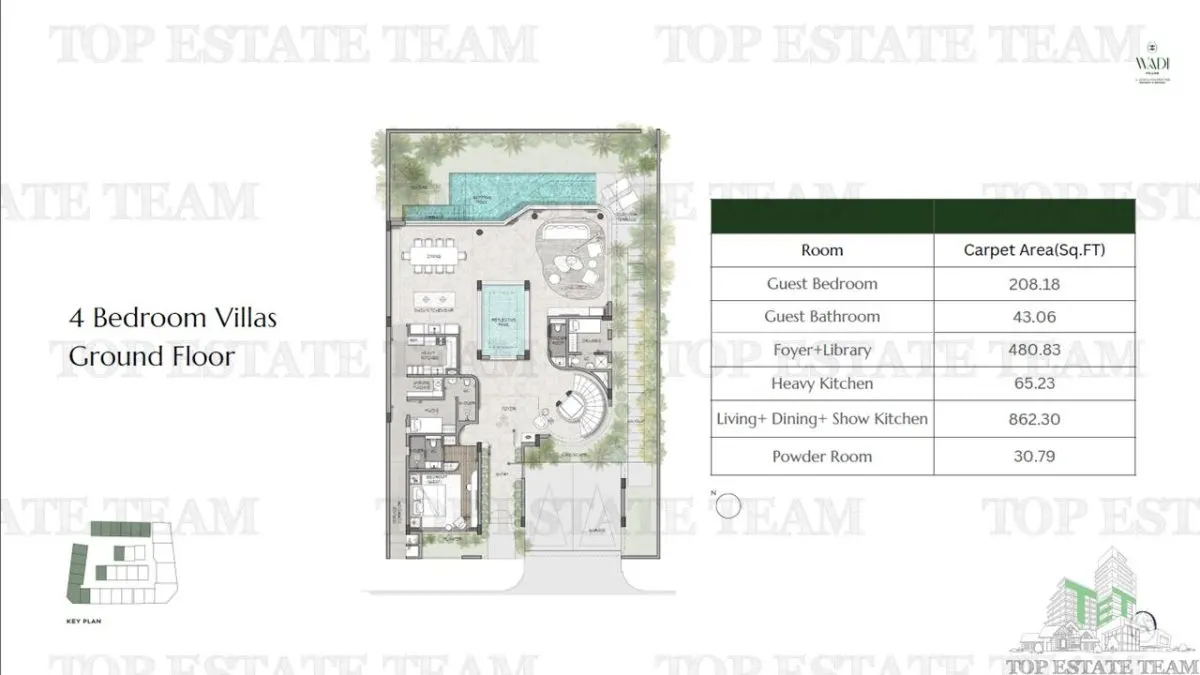 House / villa for sale 608 sqm in Dubai - foto 12
