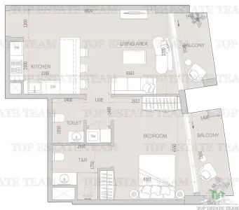 Apartment with 2 bedrooms for sale 117 sqm - foto 2