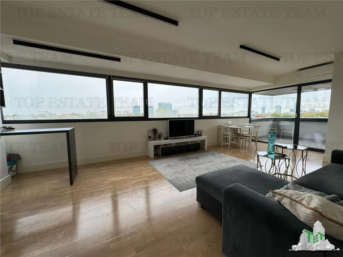 Appartement de Luxe Barbu Vacarescu avec Terrasse, Vues Floreasca - foto 1