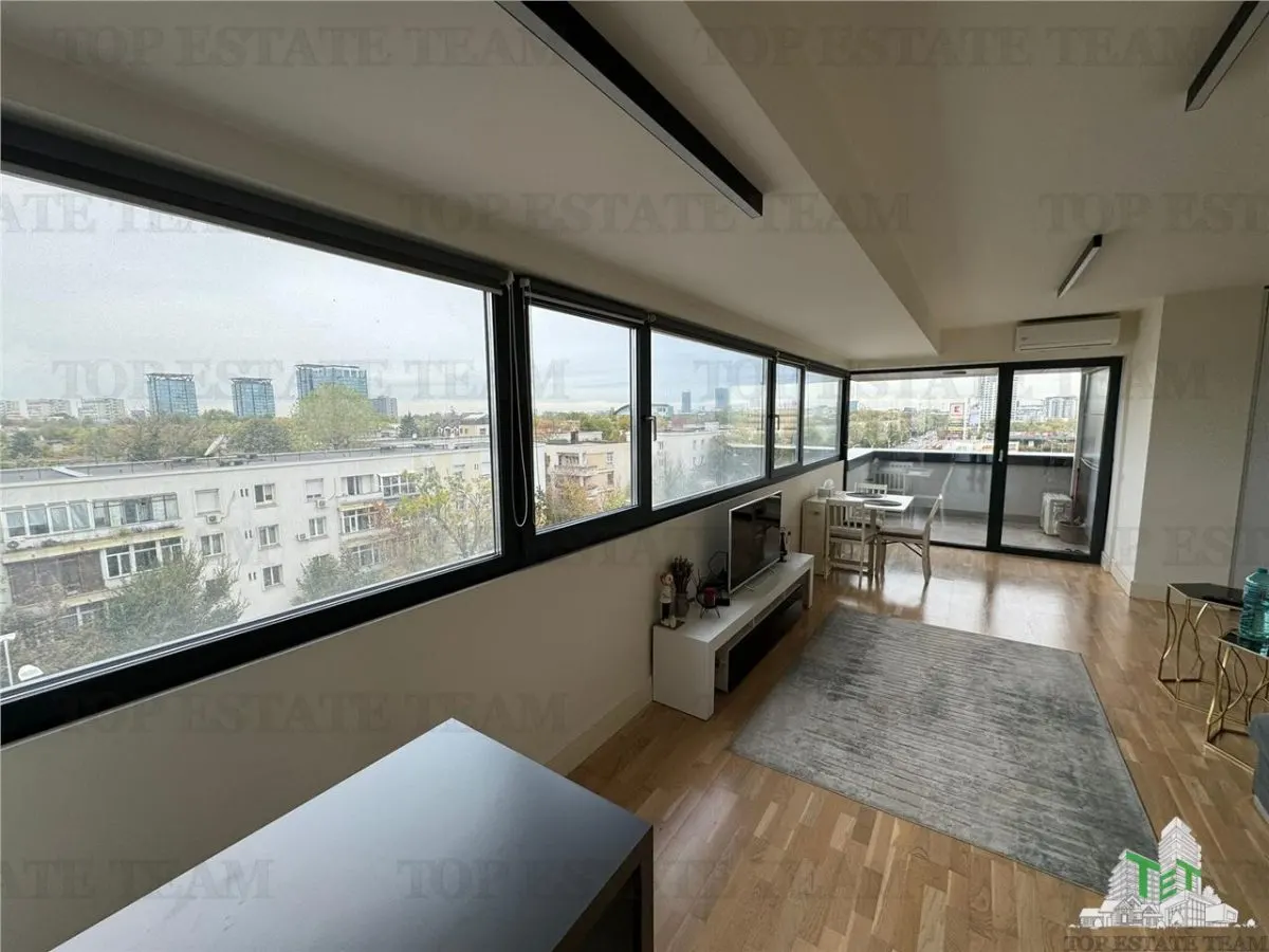 Appartement de Luxe Barbu Vacarescu avec Terrasse, Vues Floreasca - foto 3
