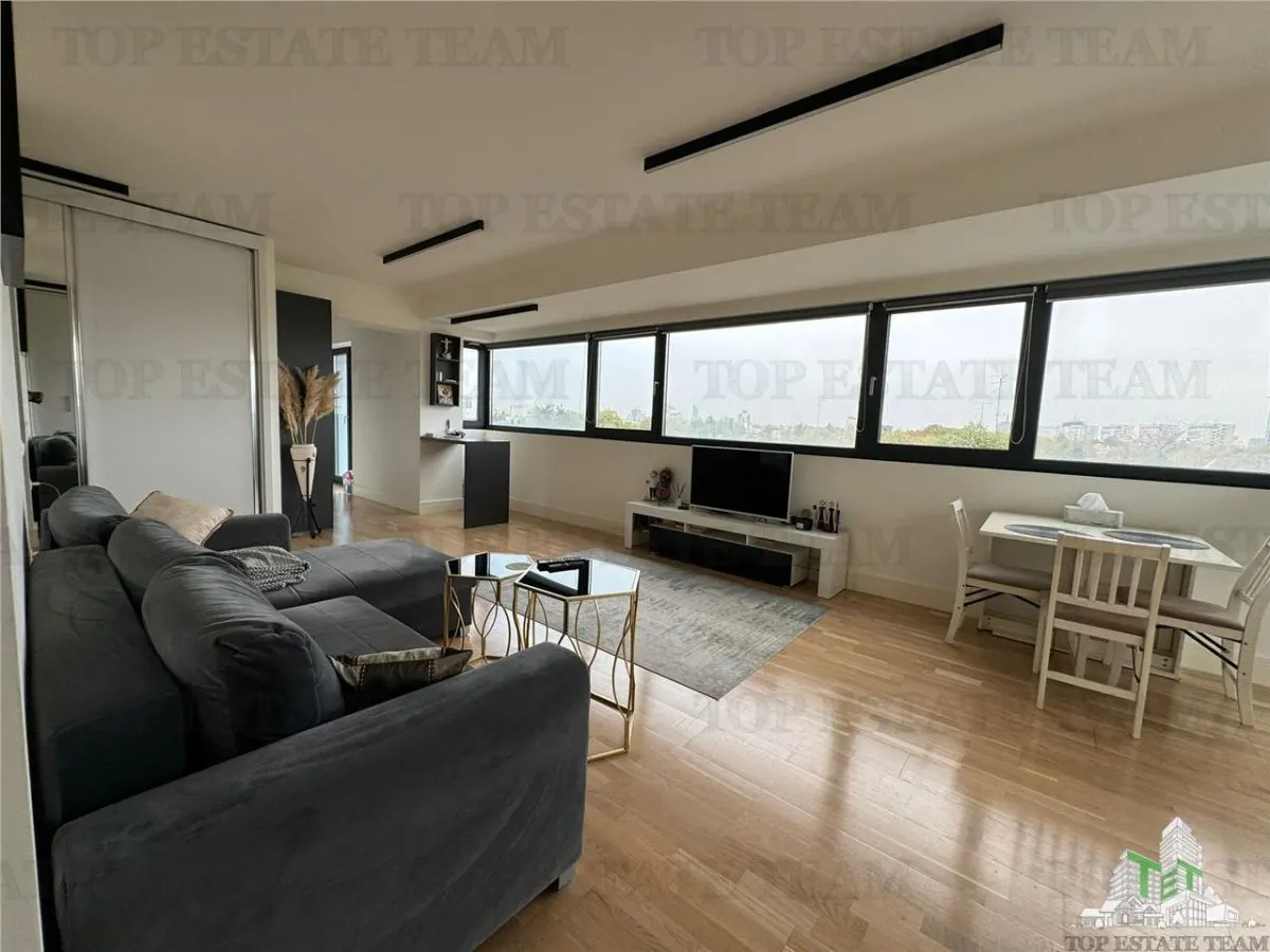 Appartement de Luxe Barbu Vacarescu avec Terrasse, Vues Floreasca - foto 4