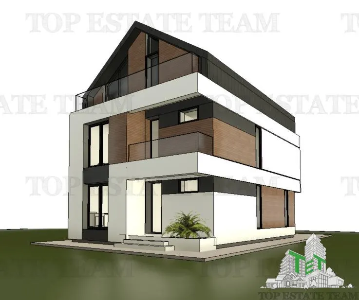 1,356 sqm Plot with Planning Permission for 3 Houses, Padurea Rosu (Chiajna) - foto 1