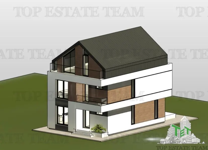 1,356 sqm Plot with Planning Permission for 3 Houses, Padurea Rosu (Chiajna) - foto 7