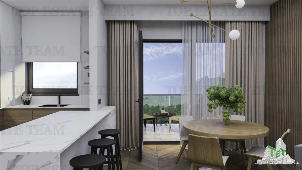 Appartement 3 Pièces, 81.66 m², Neuf, Chauffage par le Sol, Finitions Premium, Antiaeriana - foto 7
