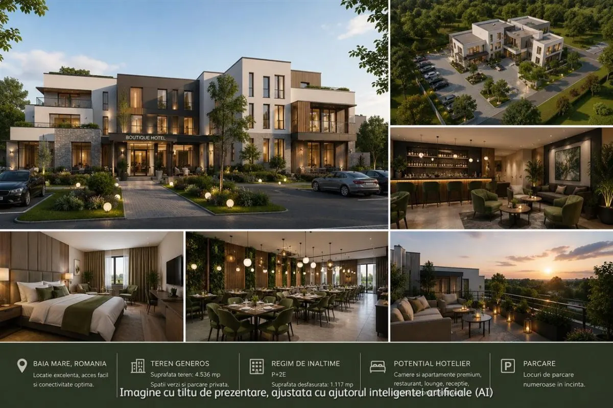 Boutique Hotel Development Opportunity in Baia Mare, Romania - foto 1
