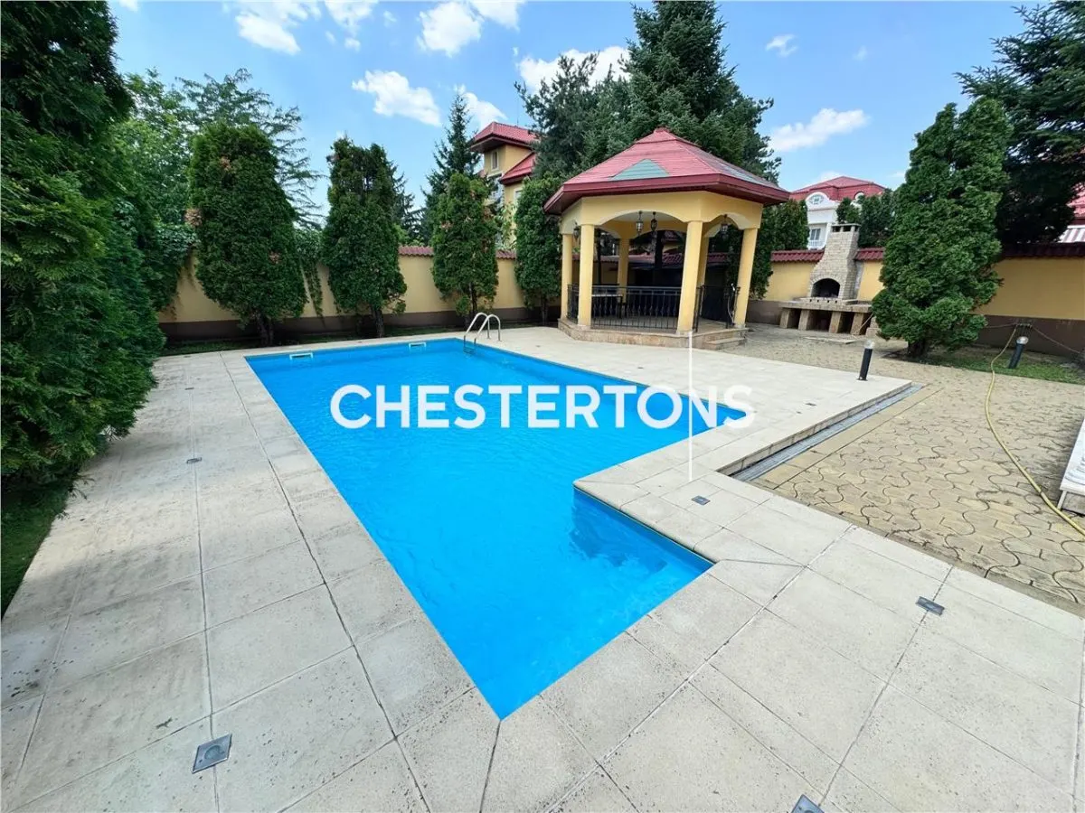 Villa for Rent Bucharest Pipera – 600 sqm, 6 Bedrooms + Office, Gym & Sauna, Private Garden - foto 3
