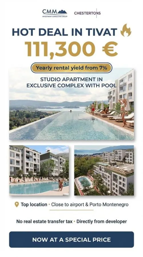 Apartment for Sale in Tivat - foto 1