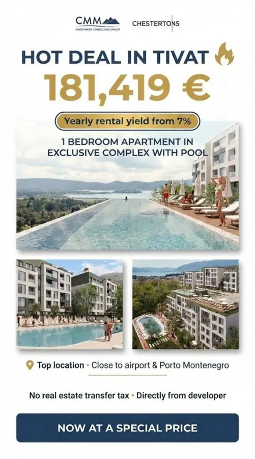 Apartment for Sale in Tivat - foto 2