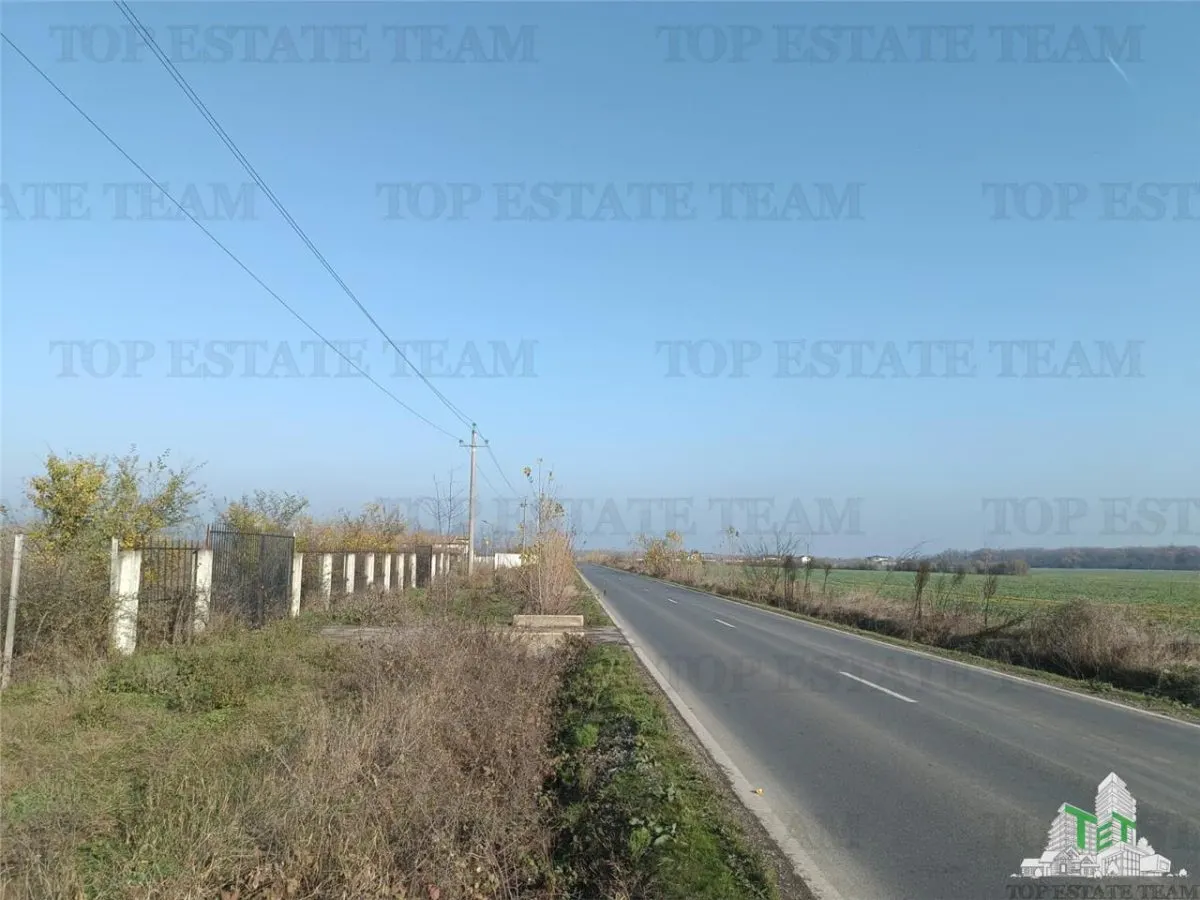 Teren intravilan la DJ 101, in Gruiu, aproape de manastirea Caldarusani, ideal pt dezvoltatori imobiliari pt imobile cu regim de inaltime de S+P+2E! - foto 4