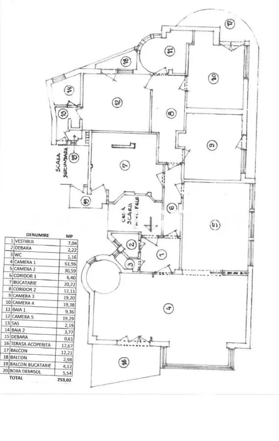 Sale: 254 sqm Apartment, 5 Rooms, Ultracentral Povernei, Bucharest - foto 17