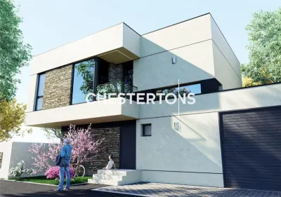 Luxury 4-Bedroom Villa with Garage near Drumul Taberei Metro - Bucuresti