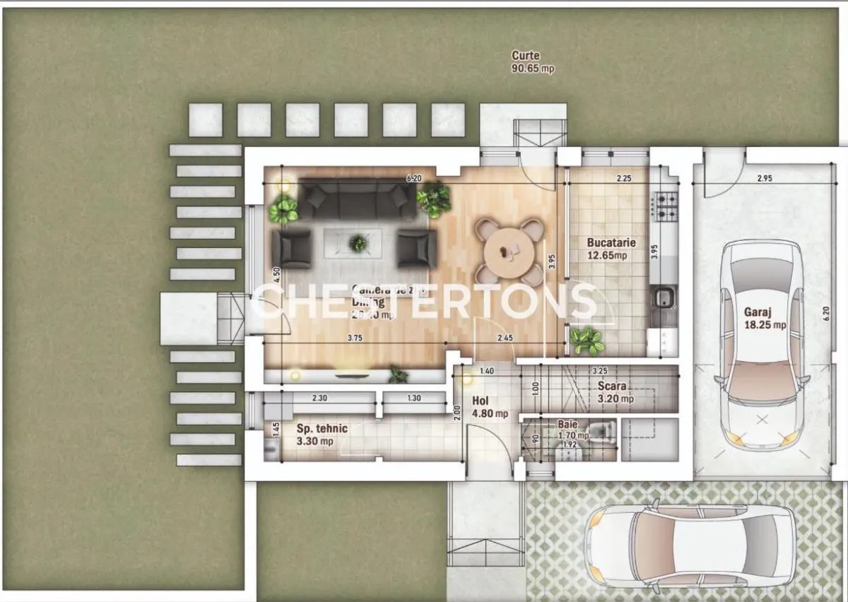 Luxury 4-Bedroom Villa with Garage near Drumul Taberei Metro - foto 4