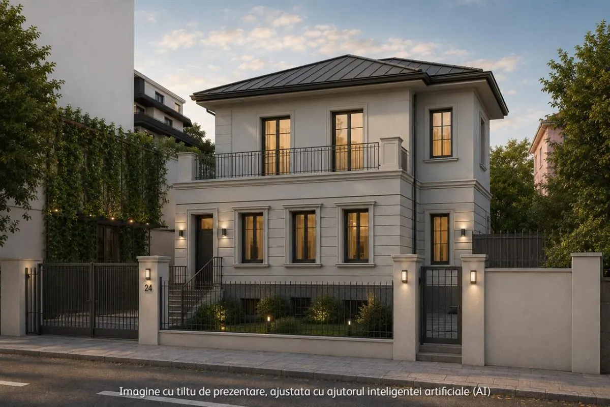 Detached House for Sale, Polona – Piata Romana, 400 sqm Land | Premium Residence or Office - foto 2