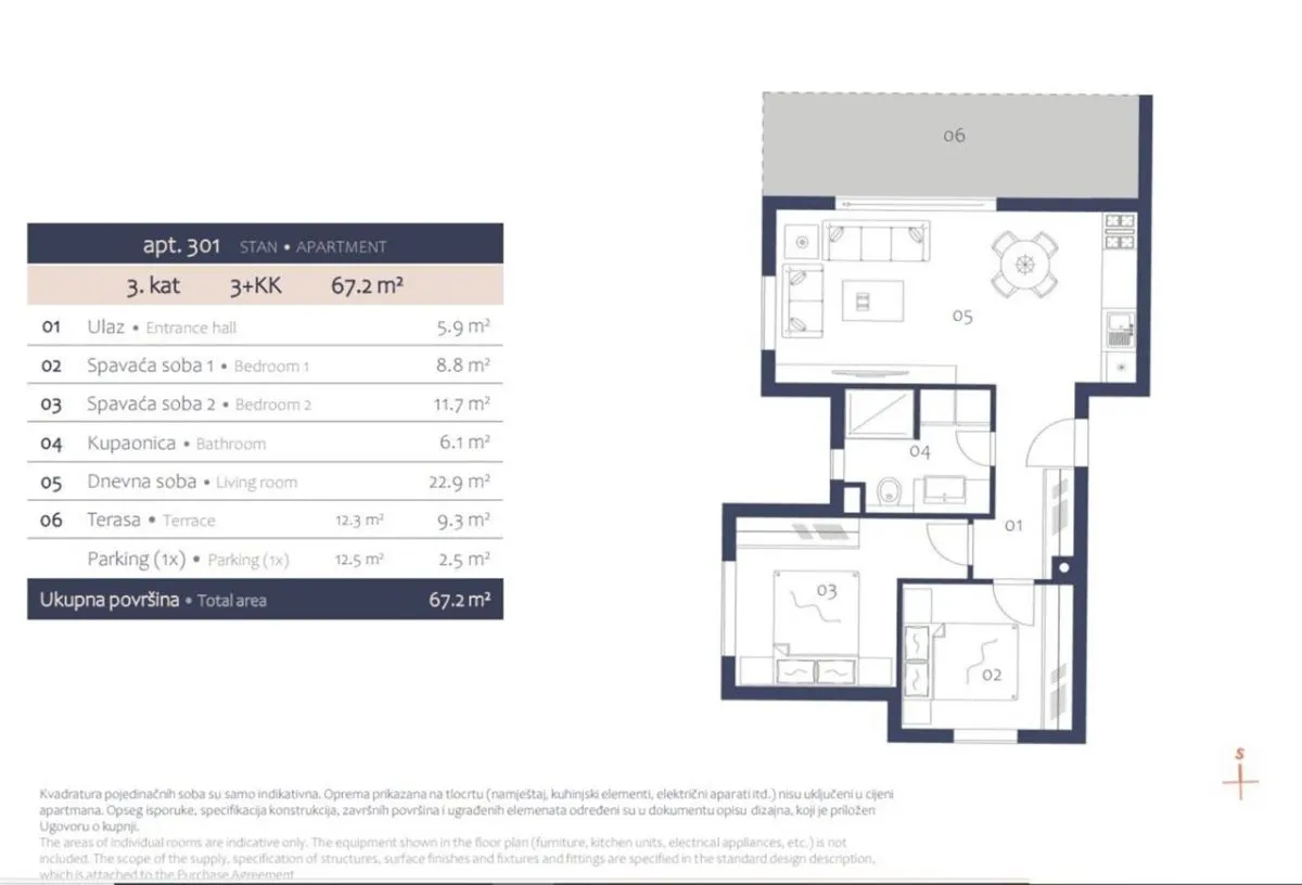Apartament de vanzare in Croatia, Pula - foto 2