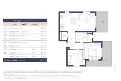 Apartament de vanzare in Croatia, Pula - foto 3