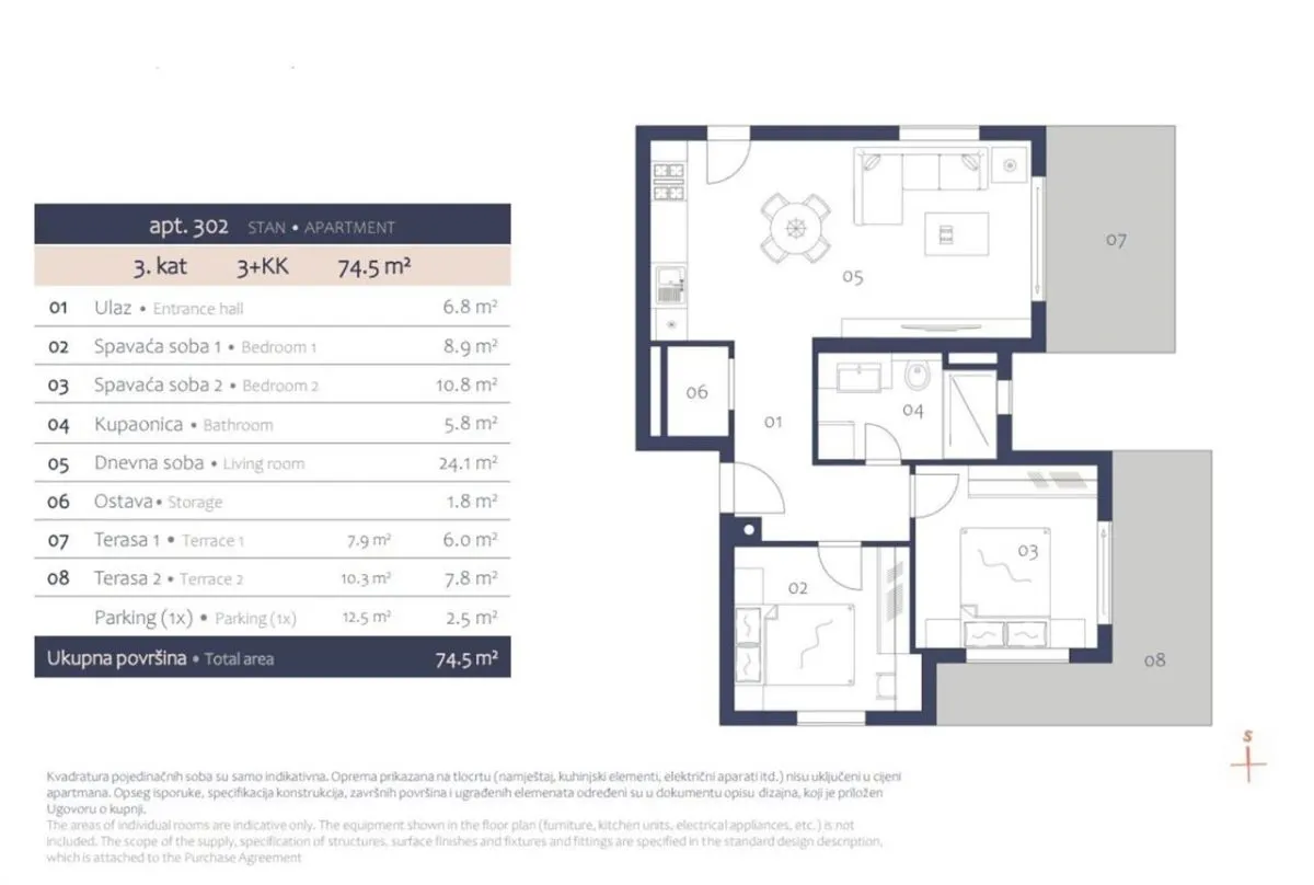 Apartament de vanzare in Croatia, Pula - foto 3