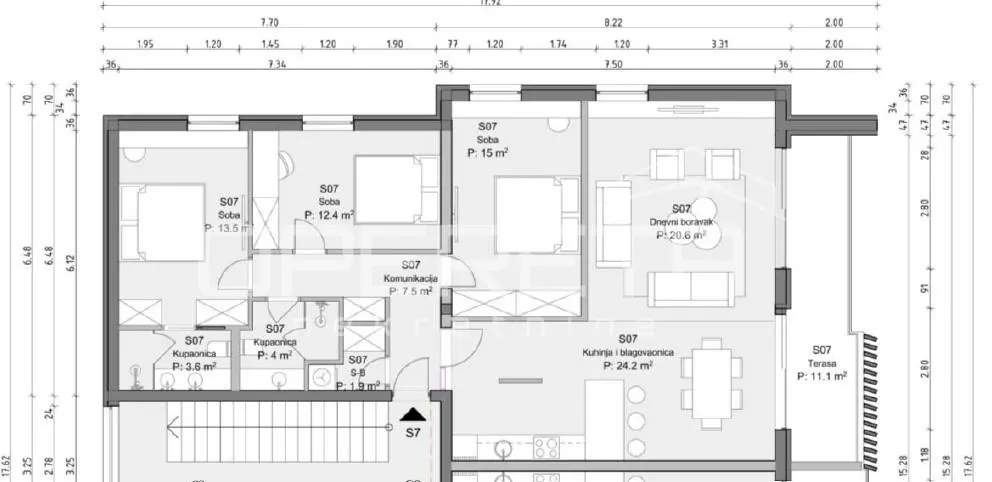 Three-Bedroom Apartment for Sale in Labin, Croatia - foto 2