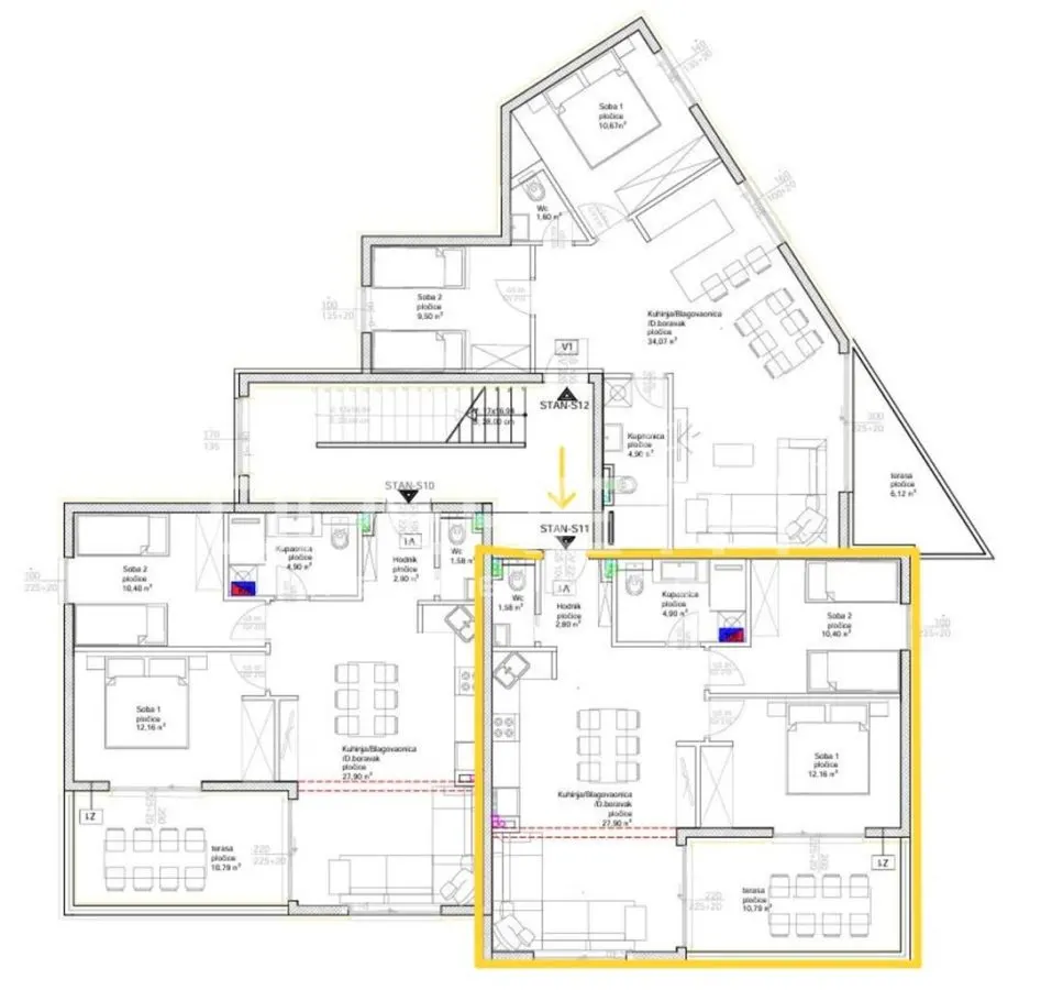 Apartament de vanzare in Croatia, Okrug Gornji - foto 22