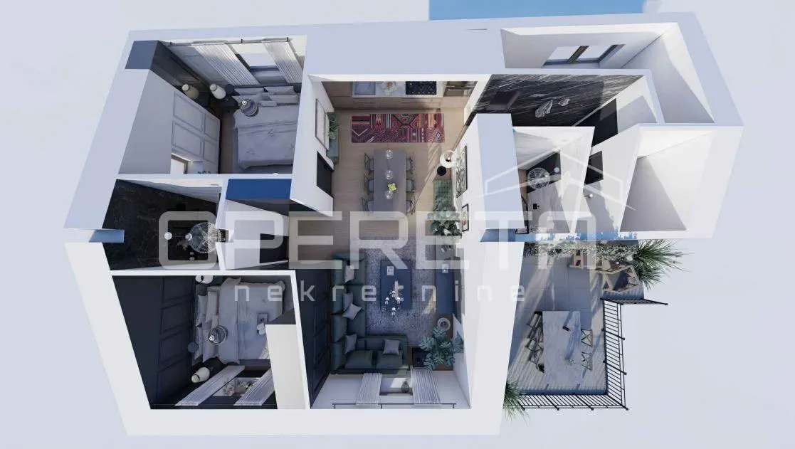 Apartment for Sale in Makarska, Croatia – Old Town with Sea View - foto 2