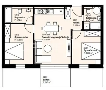 New Build Apartment for Sale in Žitnjak, Zagreb - foto 4