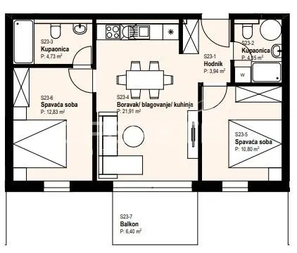 New Build Apartment for Sale in Žitnjak, Zagreb - foto 4