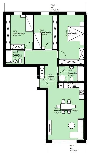 Apartament de vanzare in Croatia, Zagreb - foto 4