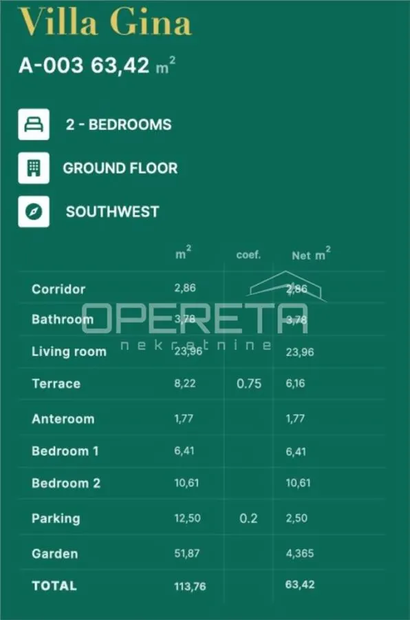 Apartament de vanzare in Croatia, Privlaka - foto 5
