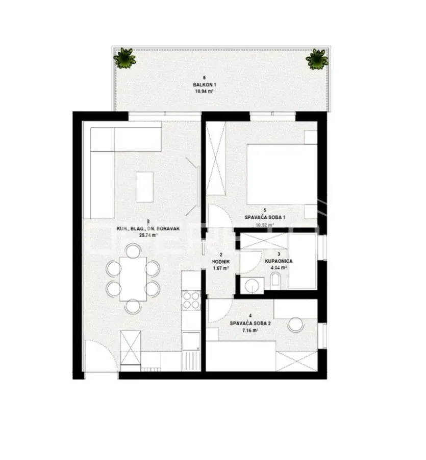 Luxury Two-Bedroom Apartment for Sale in Hvar, Croatia - foto 5