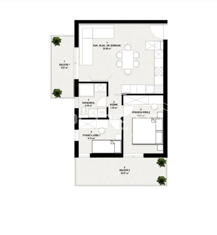 Luxury Two-Bedroom Apartment for Sale in Hvar, Croatia - foto 5