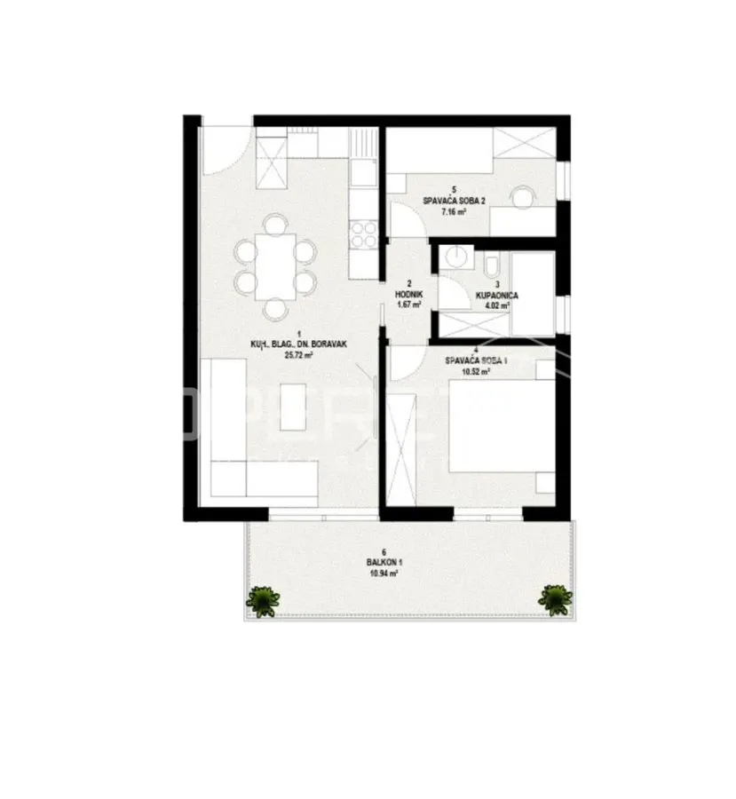 Luxury Two-Bedroom Apartment for Sale in Hvar, Croatia - foto 5