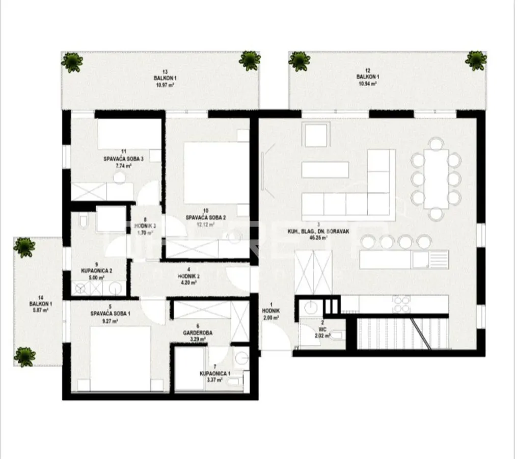 Apartament de vanzare in Croatia, Hvar - foto 7