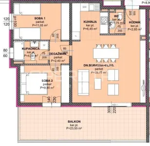 Two-Bedroom Apartment for Sale in Makarska, Croatia with Sea View Terrace - foto 12