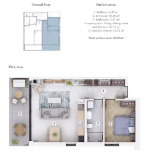 Apartament de vanzare in Croatia, Kanfanar - foto 2