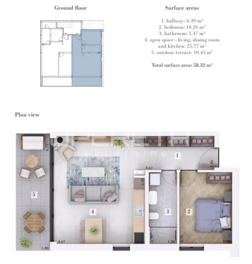 Apartament de vanzare in Croatia, Kanfanar - foto 2