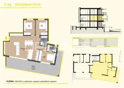Three-Bedroom Apartment for Sale in Rogoznica, Croatia – Sea View - foto 4