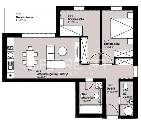 Apartament de vanzare in Croatia, Zagreb - foto 2