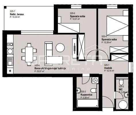 Apartament de vanzare in Croatia, Zagreb - foto 4