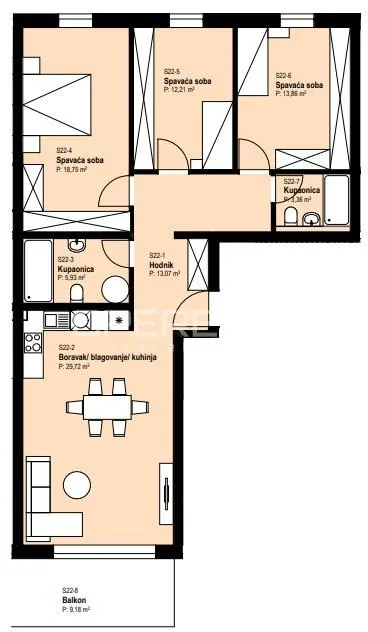 Apartament de vanzare in Croatia, Zagreb - foto 3
