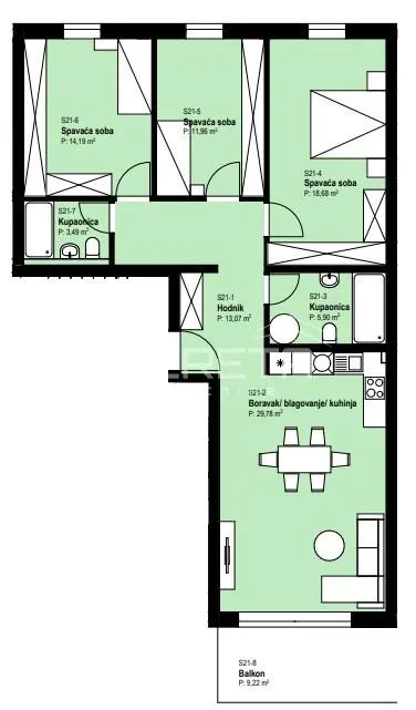 Apartament de vanzare in Croatia, Zagreb - foto 4