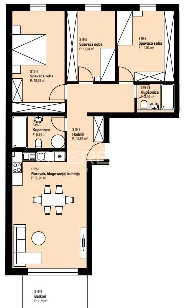Apartament de vanzare in Croatia, Zagreb - foto 4