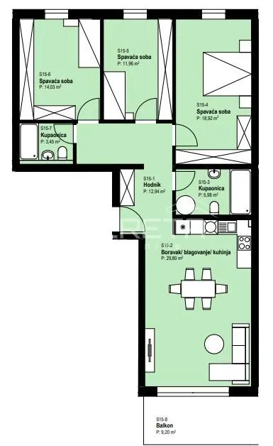 Apartament de vanzare in Croatia, Zagreb - foto 4