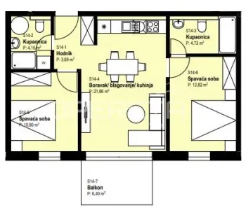 Apartament de vanzare in Croatia, Zagreb - foto 4
