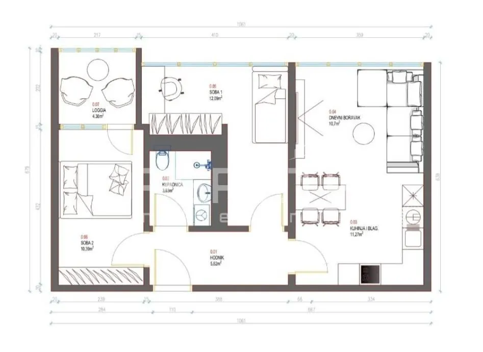Apartament de vanzare in Croatia, Zagreb - foto 2