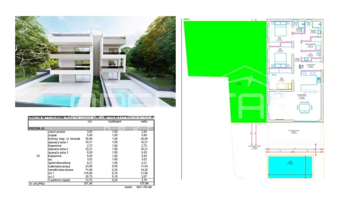 Apartament de vanzare in Croatia, Sukošan - foto 4