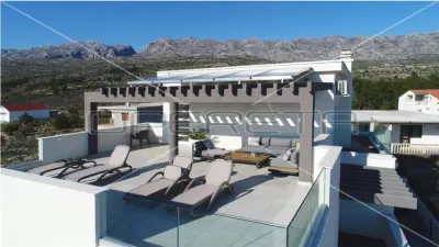 Villa for Sale in Starigrad, Croatia – Sea and Velebit Views - Starigrad