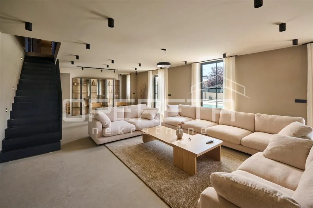 Exclusive Newly Built Stone Villa with Pool and Sea View, Poreč, Croatia - foto 5