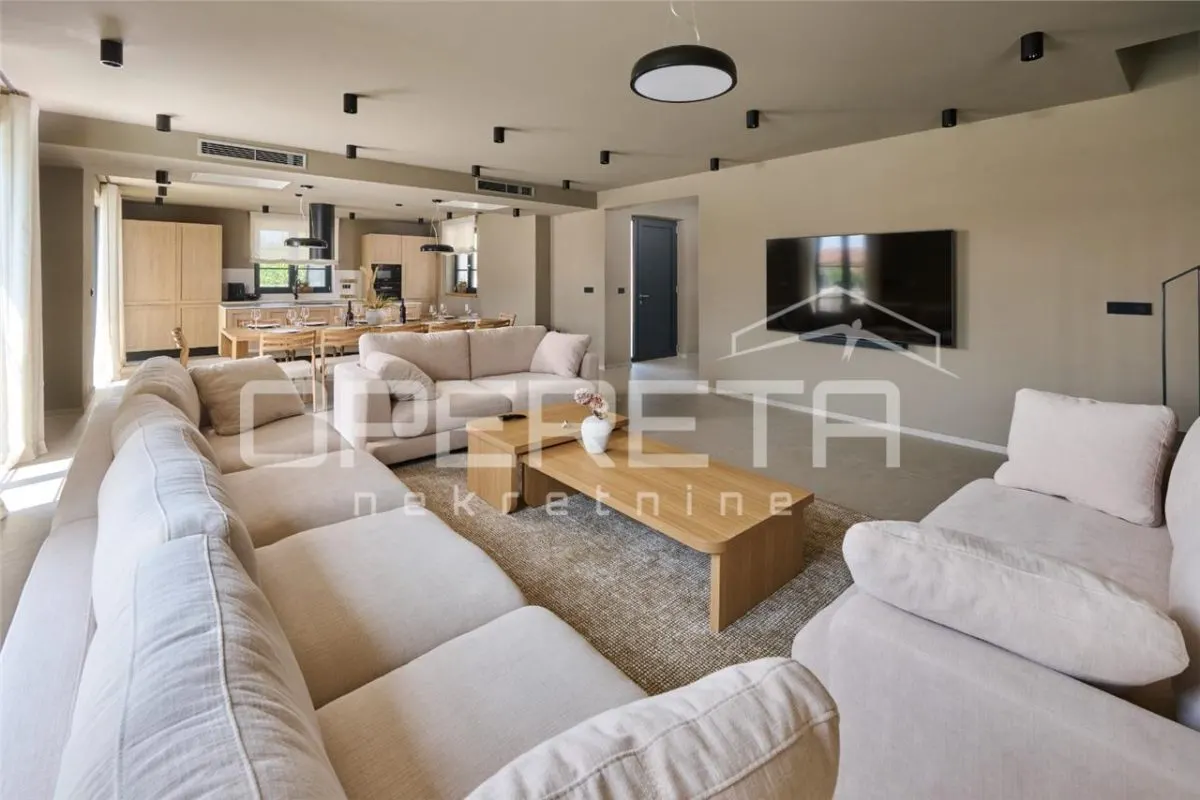 Exclusive Newly Built Stone Villa with Pool and Sea View, Poreč, Croatia - foto 6